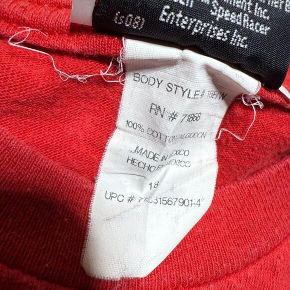 Y2K Speed Racer Mach 5 Go Speed Go Cartoon Anime Movie Promo Shirt Youth Size 18 - Picture 6 of 8